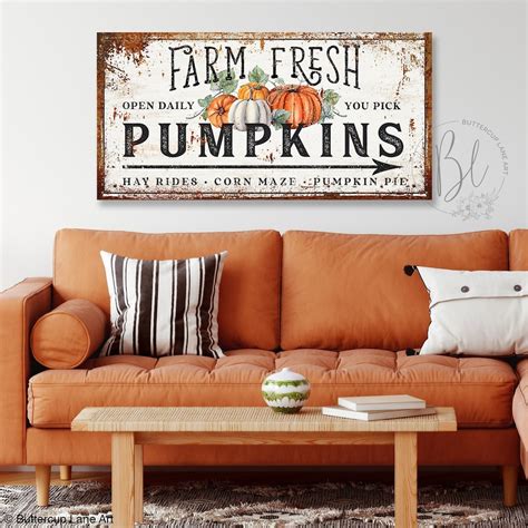 fall canvas wall decor